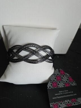 Paparazzi Gun Metal Cuff Bracelet NWT
